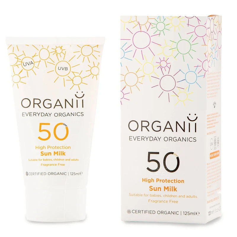 Leche Solar Organii FPS 50 125 ml