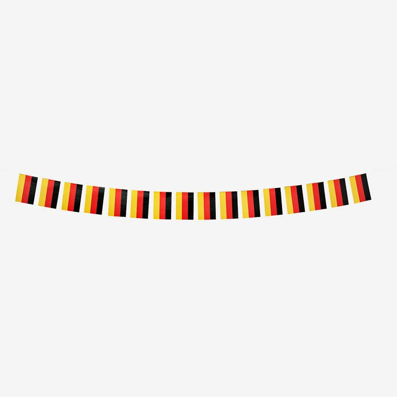 Flag garland. Germany