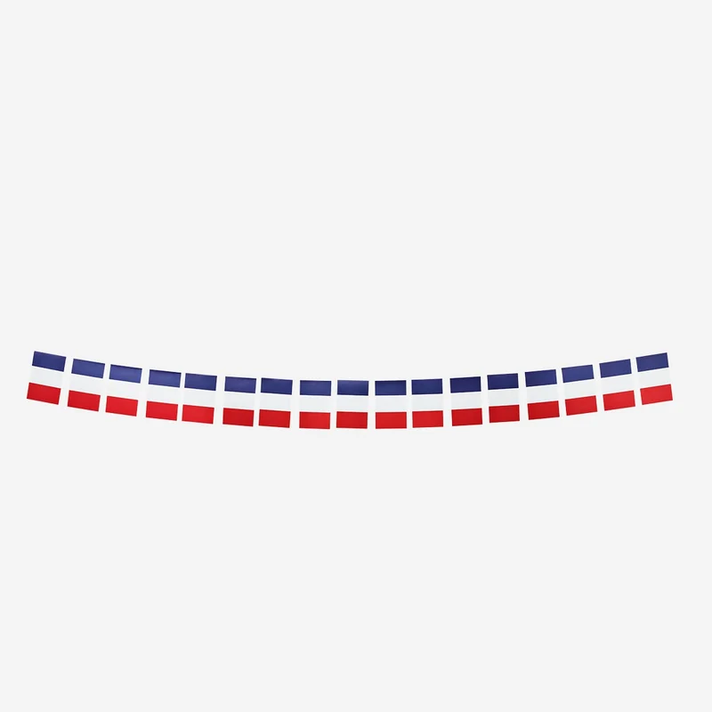 Flag garland. France