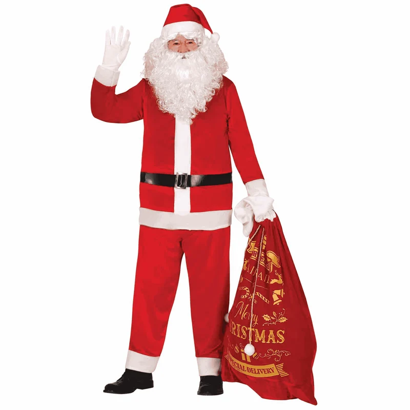 Disfraz de Papá Noel Clásico para Adulto