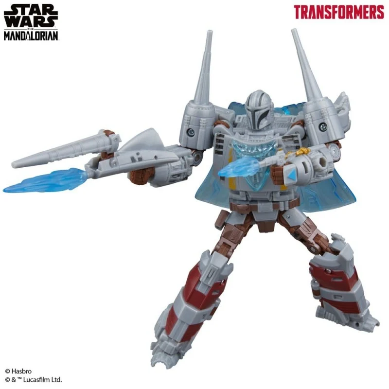 Figura Articulada N-1 Starfighter - Star Wars x Transformers