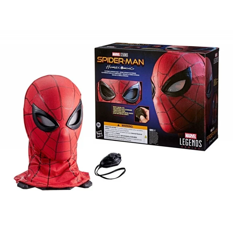 Máscara Electrónica Spiderman - Spiderman Homecoming