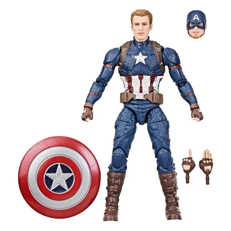 Figura Articulada Capitán América - Los Vengadores Marvel Legends