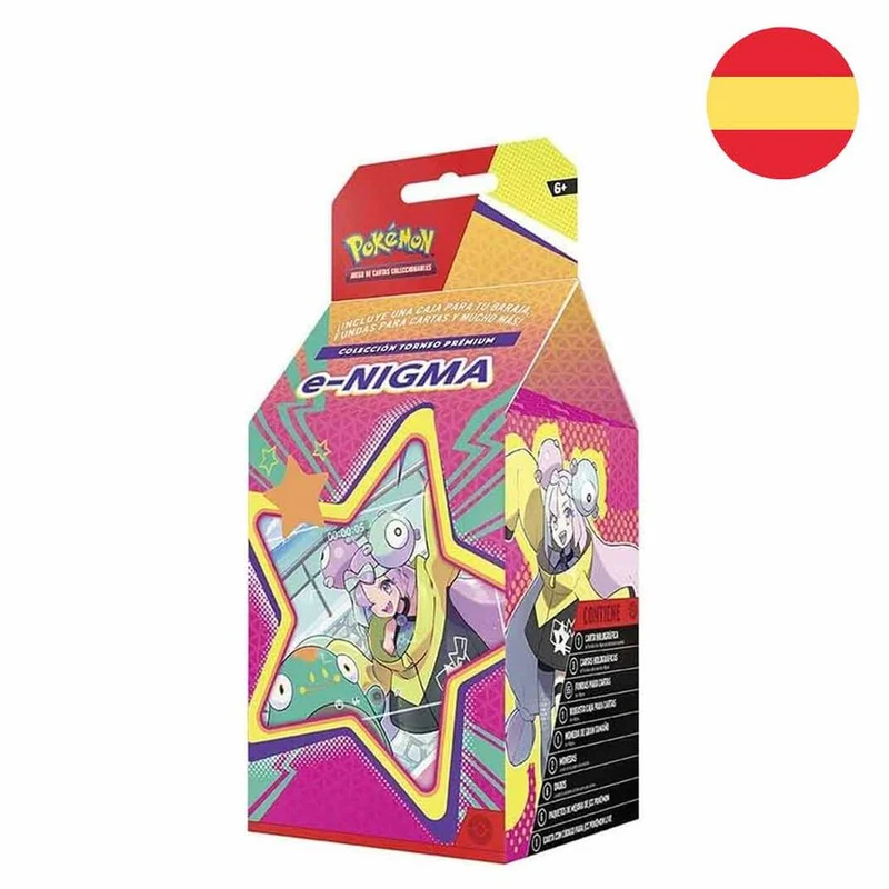 Estuche Cartas Torneo Premium e-NIGMA Pokémon TCG (ES)
