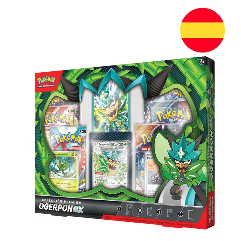 Blister Cartas Ogerpon Ex - Pokémon TCG (ES)