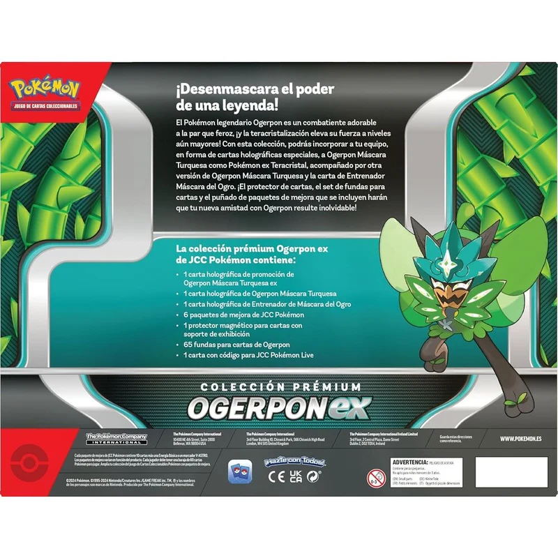 Blister Cartas Ogerpon Ex - Pokémon TCG (ES)