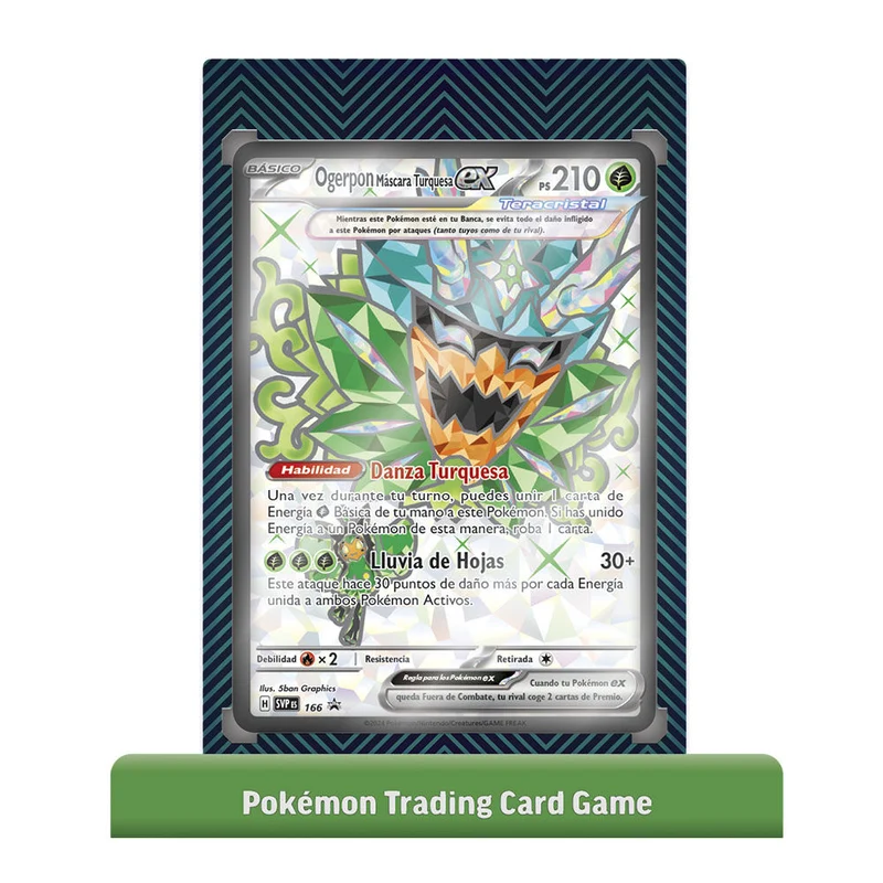 Blister Cartas Ogerpon Ex - Pokémon TCG (ES)