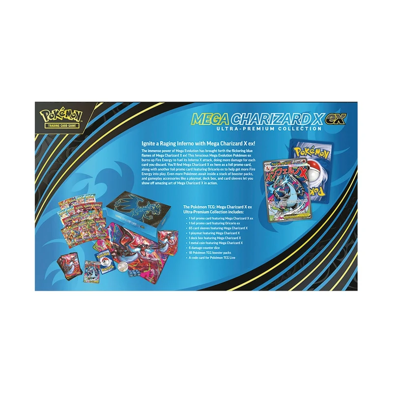 Caja Ultra Premium Mega-Charizard EX - Pokémon TCG (LAT)
