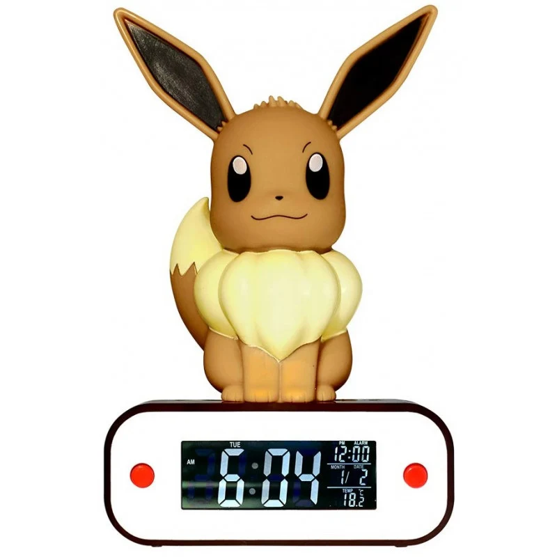 Lampara Despertador Led Eevee - Pokémon