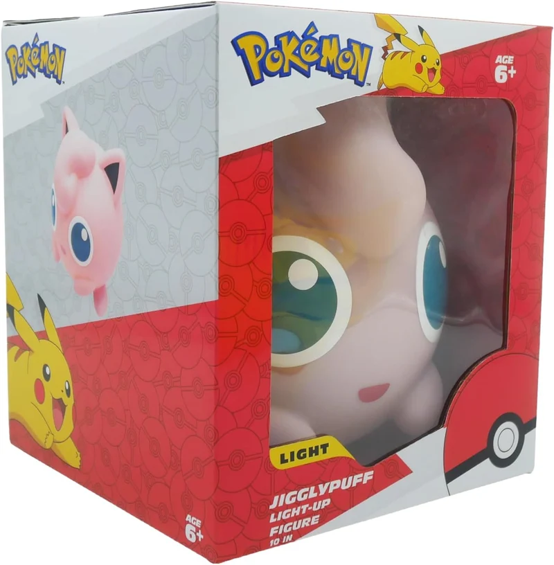 Lámpara Led 3D Jigglypuff - Pokémon 22cm