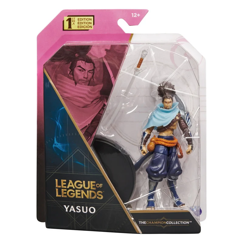 Figura Articulada Yasuo con Espada - League of Legends 10cm