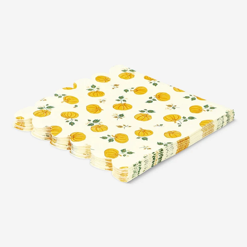 Napkins with Pumpkins - 16 pcs