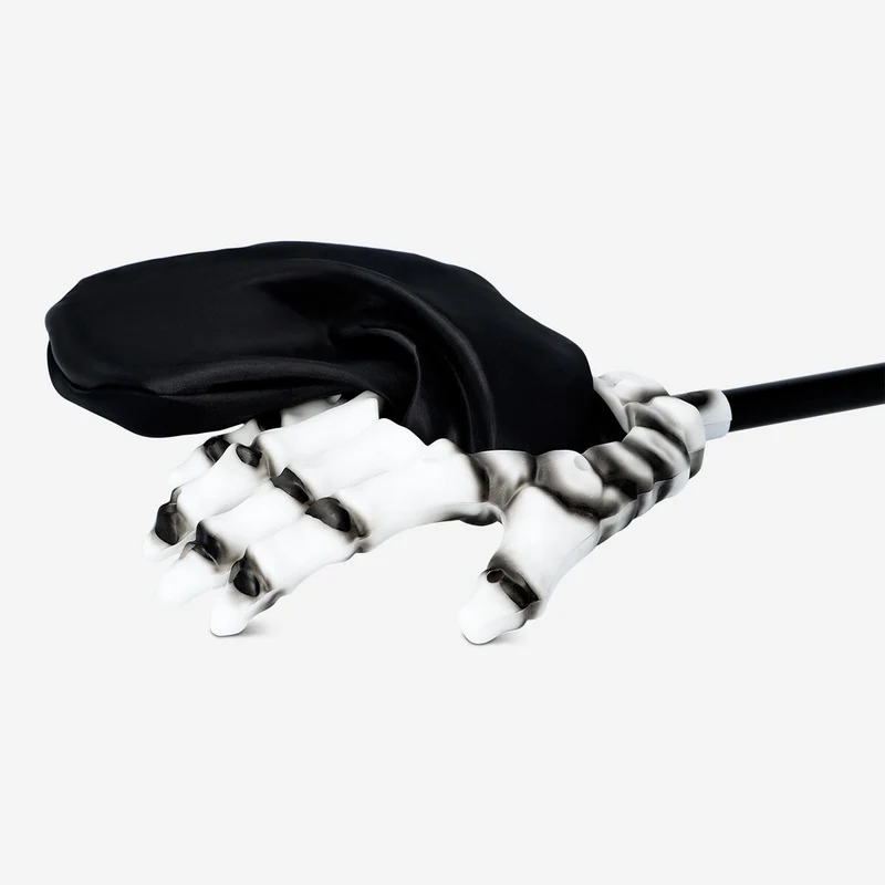 Trick-or-treat skeleton hand bag