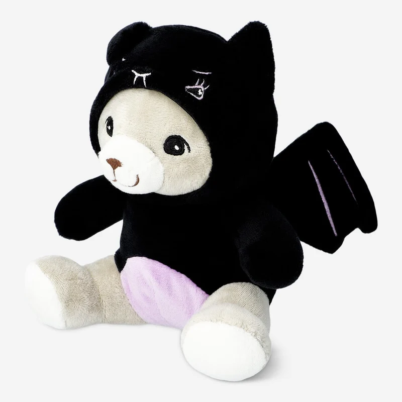 Plush Toy - Cat with Bat Costume