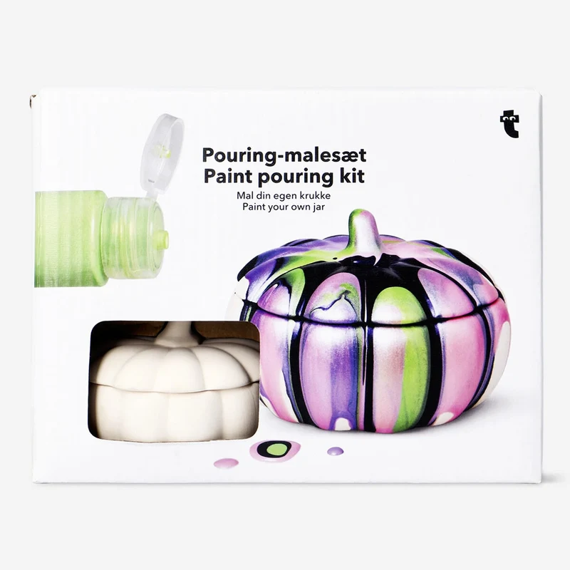 Pumpkin Paint Pouring Kit