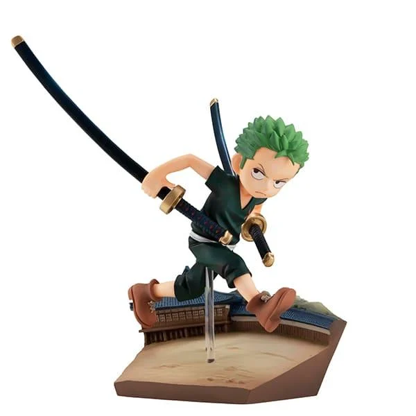 Figura Roronoa Zoro "Run Run Run" - One Piece Serie G.E.M. 14cm