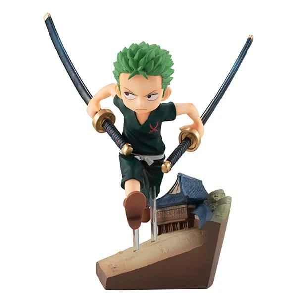 Figura Roronoa Zoro "Run Run Run" - One Piece Serie G.E.M. 14cm