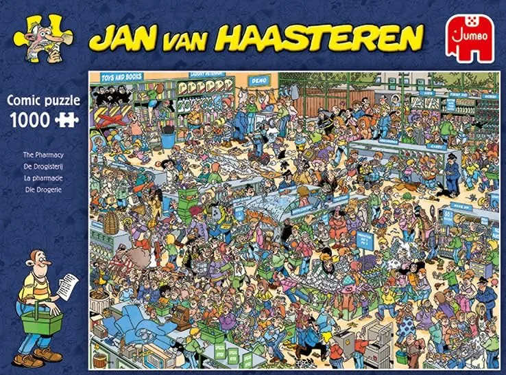 Jan van Haasteren - The Pharmacy (1000 pieces)
