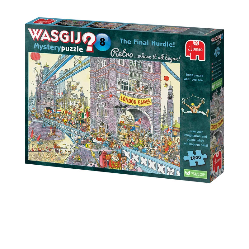 Wasgij Retro Mystery 8 - The Final Hurdle! (1000 pieces)