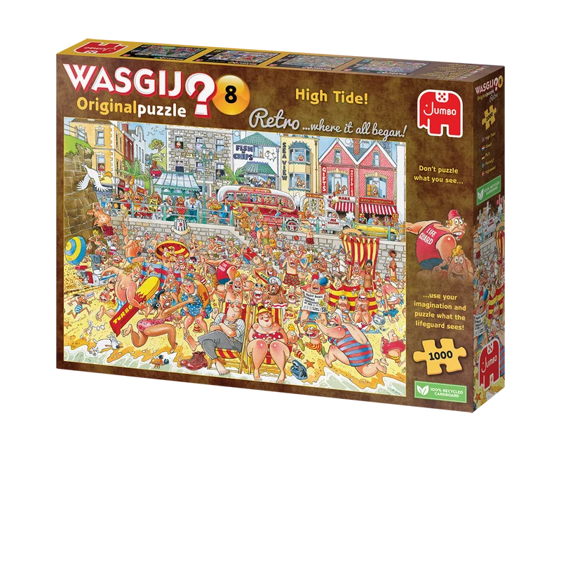 Wasgij Retro Original 8 - High Tide! (1000 pieces)
