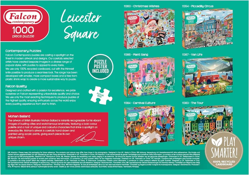 Falcon Contemporary - Leicester Square (1000 pieces)