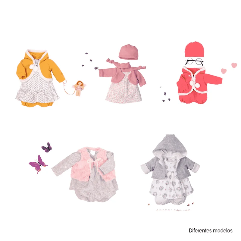 Muñecas Antonio Juan Traje y Pijama Muñecas 52 cm Diferentes Modelos
