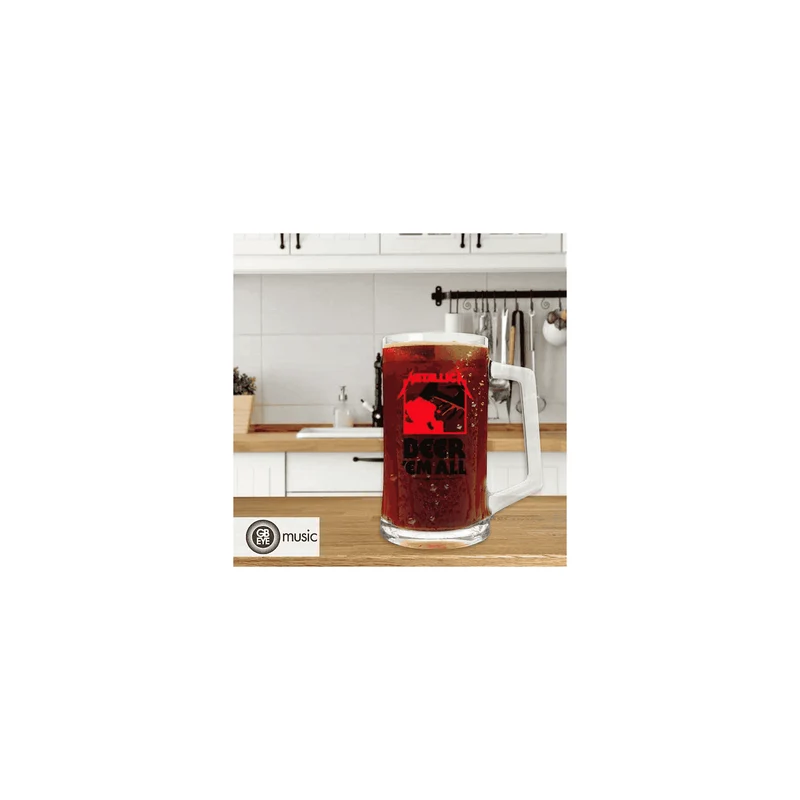 METALLICA - Jarra Cristal 'Beer´Em All'