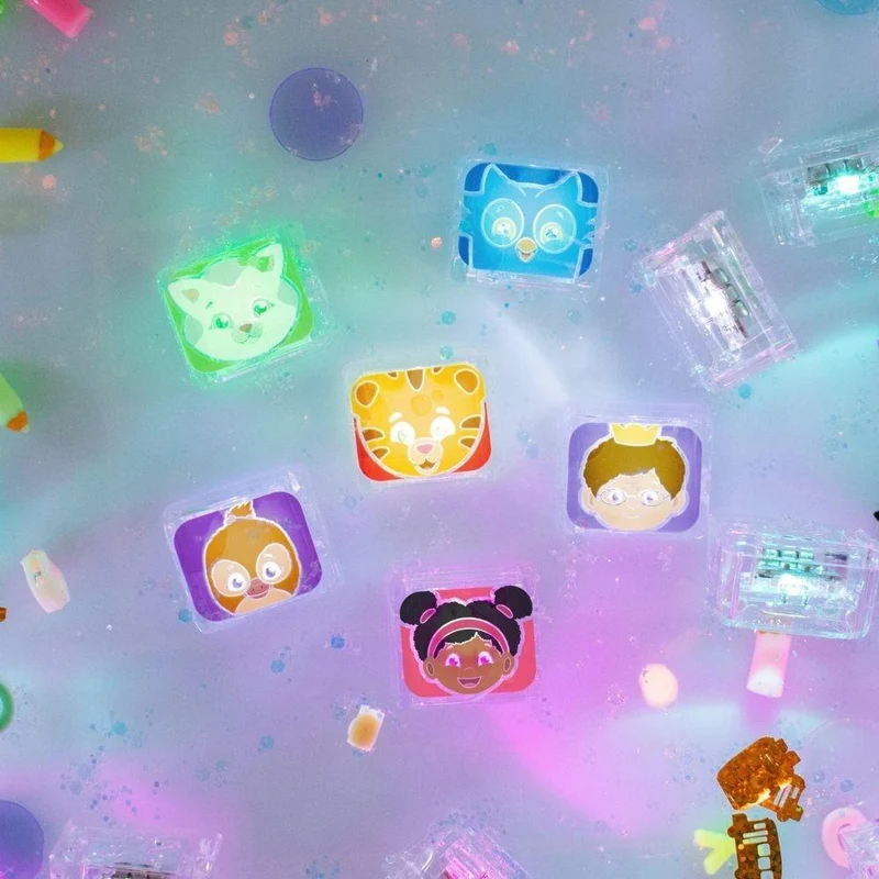 GloPals Set regalo Zoo 6 cubos de luz Tiger