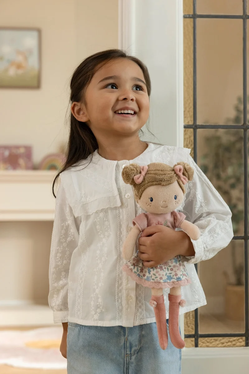 Rosa Muñeca Blandita Nueva · Little Dutch