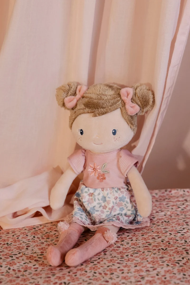 Rosa Muñeca Blandita Nueva · Little Dutch