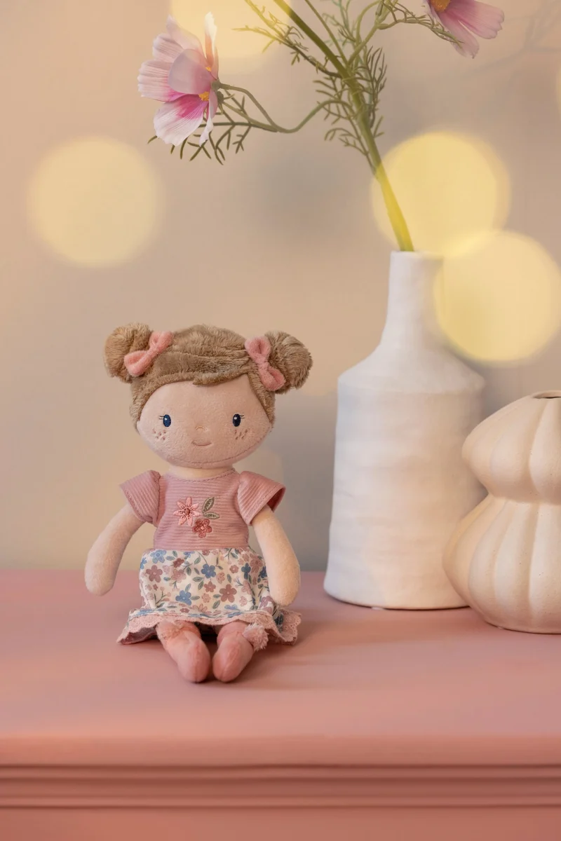 Rosa Muñeca Blandita Nueva · Little Dutch