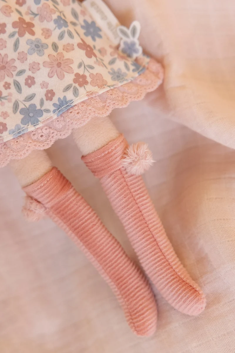 Rosa Muñeca Blandita Nueva · Little Dutch