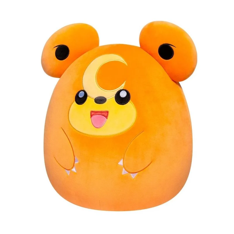 Peluche Squishmallow Teddiursa - Pokémon 25cm