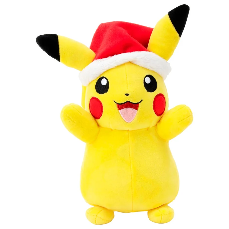 Peluche Pikachu Navidad - Pokémon 20cm