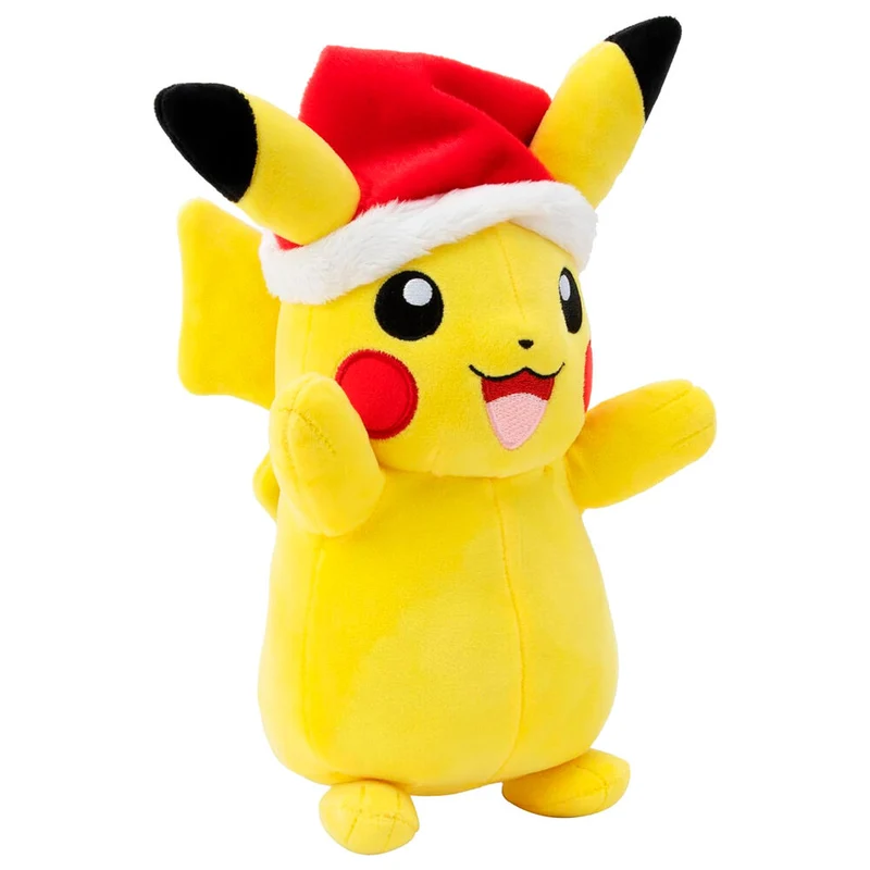 Peluche Pikachu Navidad - Pokémon 20cm