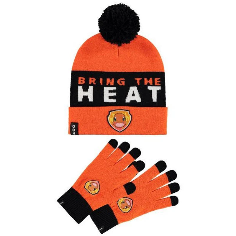 Set Gorro y Guantes Charmander - Pokémon