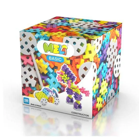 Bloques Meli · Basic Constructor 100 piezas