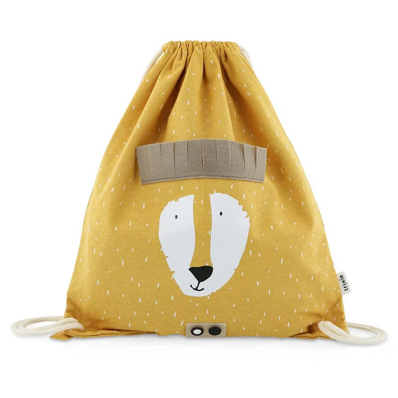 Mochila Saquito de Tela Mr. Lion · Trixie