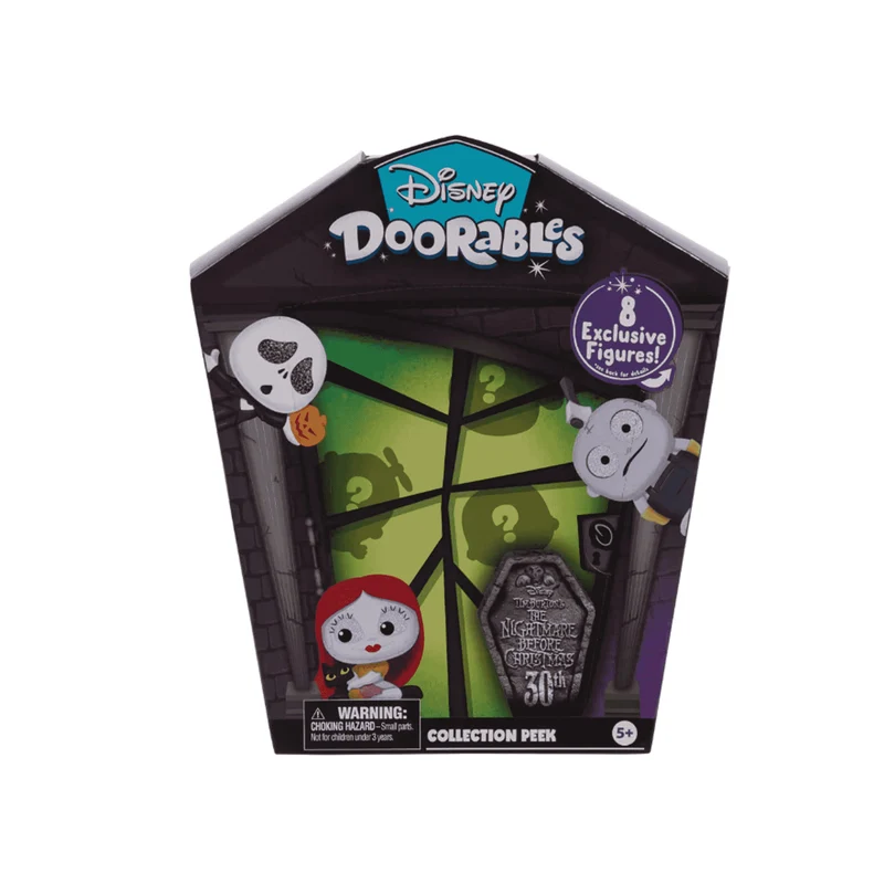 Set de 8 Figuras de Pesadilla Antes de Navidad de Disney Doorables