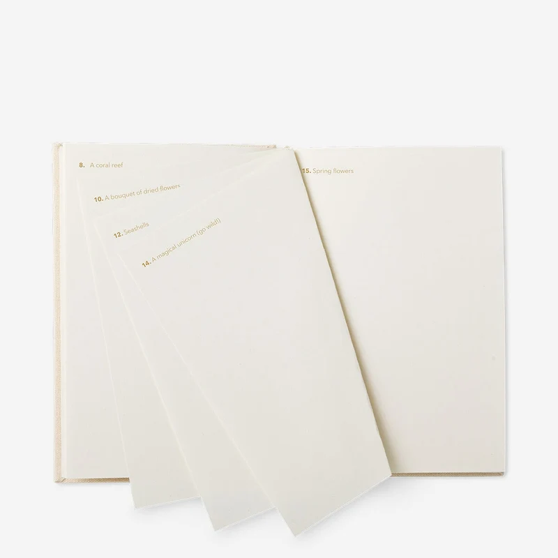 Watercolouring journal