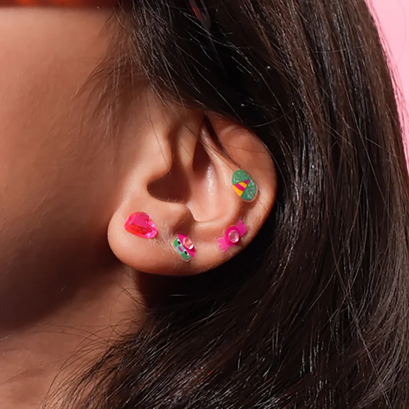 Pendientes pegatinas Lily · Omy
