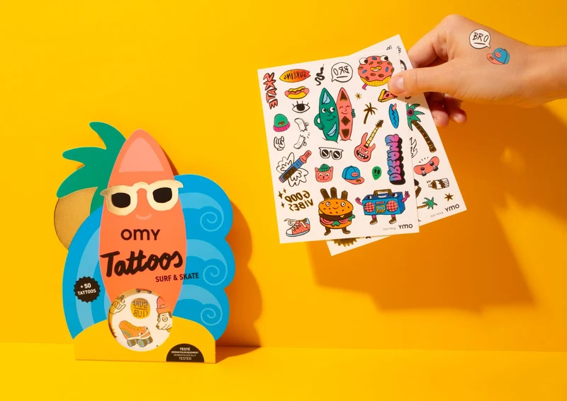 Tattoos Surf & Skate · Omy
