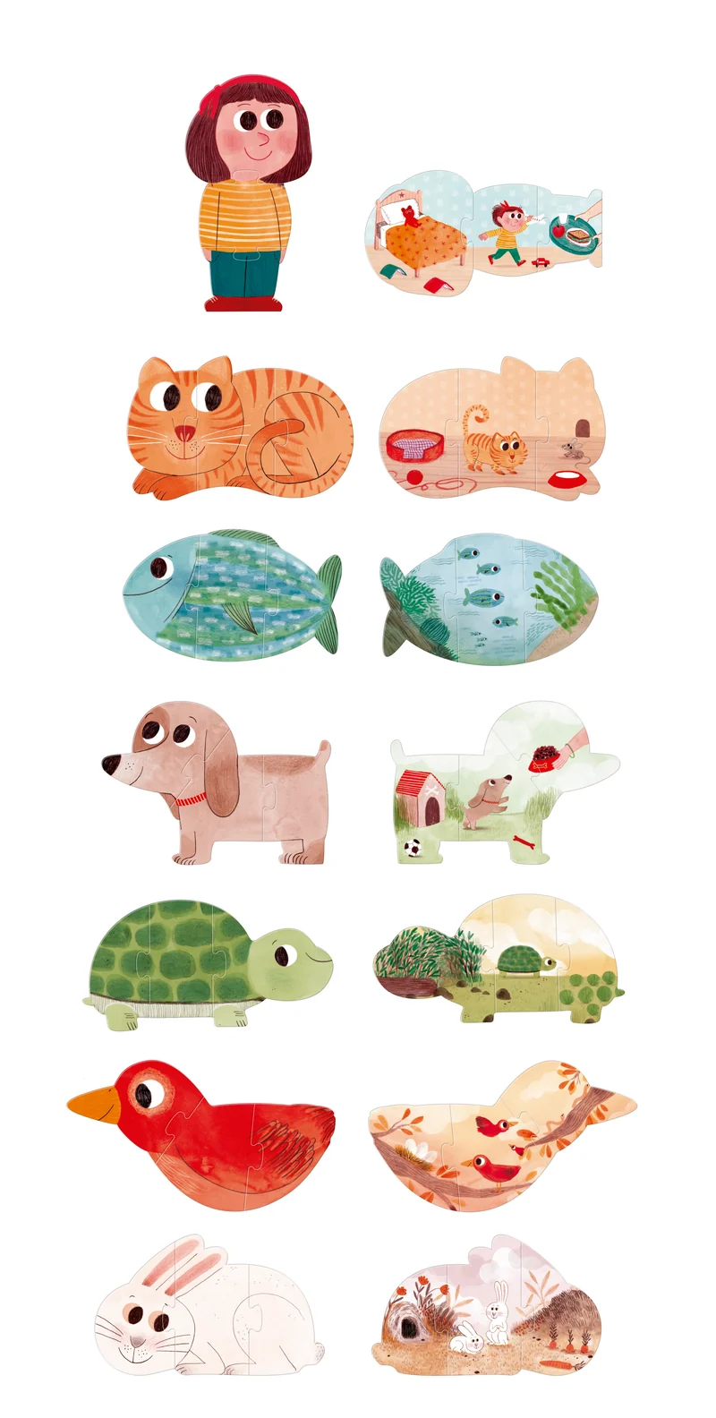 Puzzle I love my pets · Londji