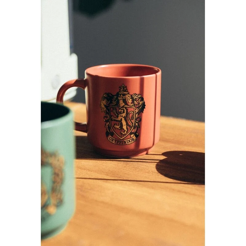 Set 4 Tazas Casas Hogwarts - Harry Potter 300ml