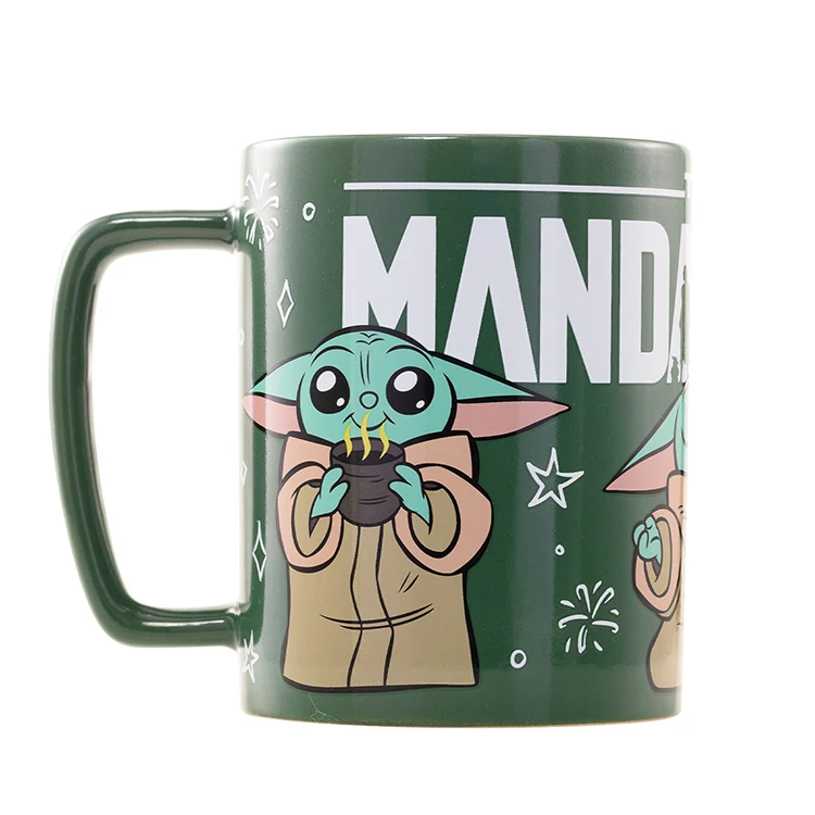 Taza con Funda de Peluche Grogu - Star Wars The Mandalorian 440ml