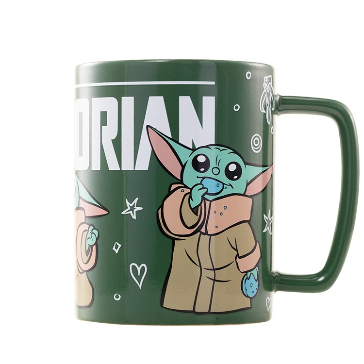 Taza con Funda de Peluche Grogu - Star Wars The Mandalorian 440ml