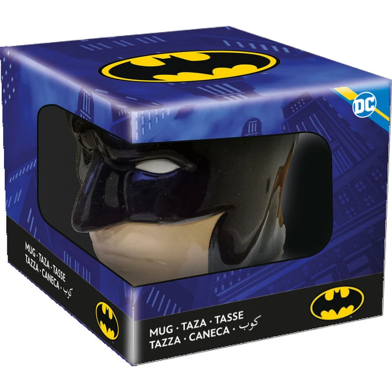 Taza 3D Cerámica Batman - DC Comics 340ml