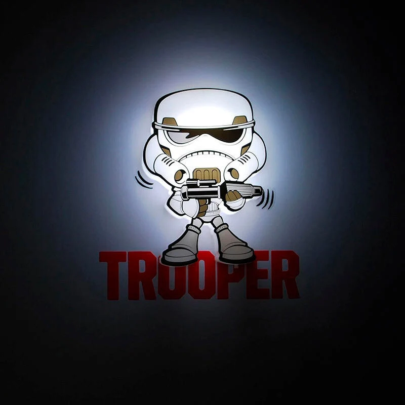 Lámpara 3D Mini Storm Trooper - Star Wars