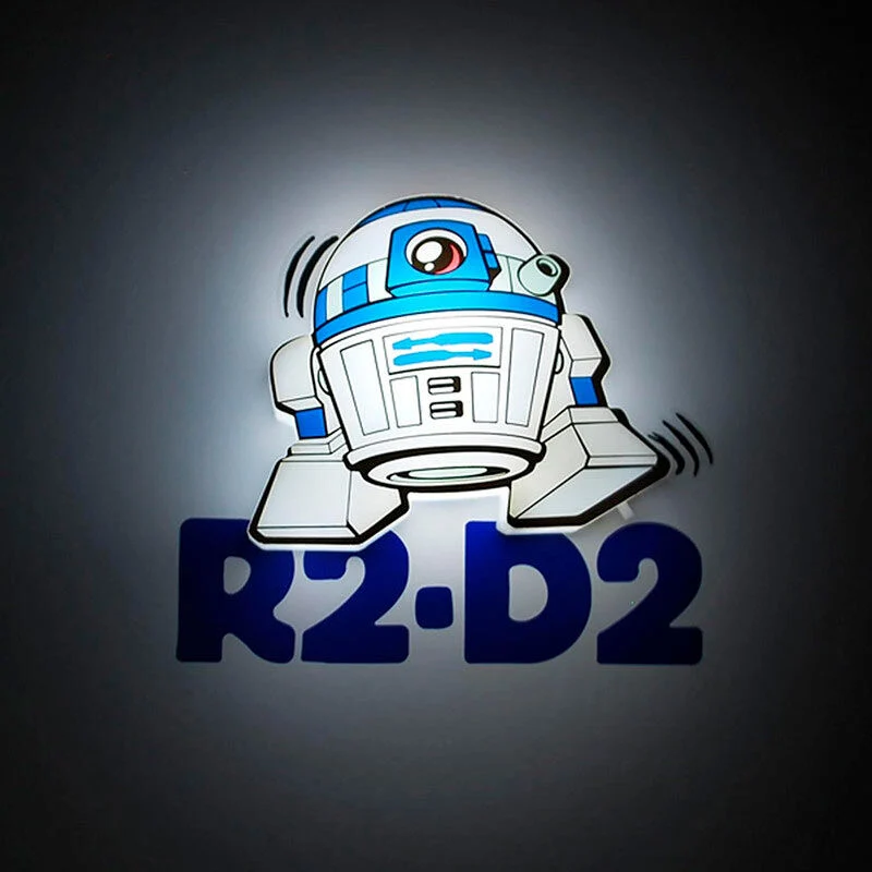 Lámpara 3D Mini R2d2 - Star Wars