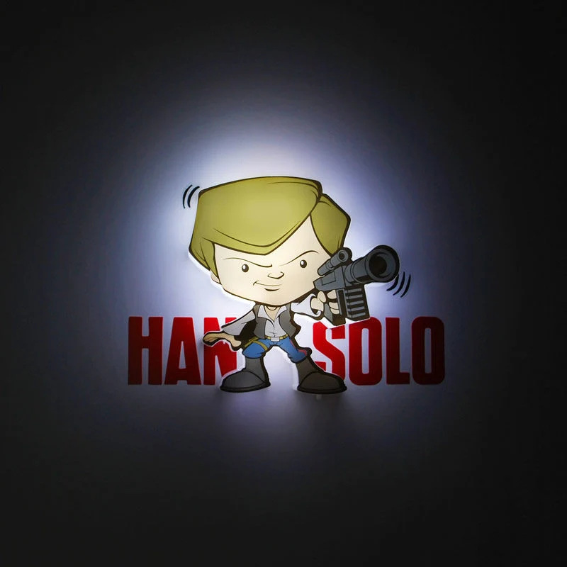 Lámpara 3D Mini Hans Solo - Star Wars